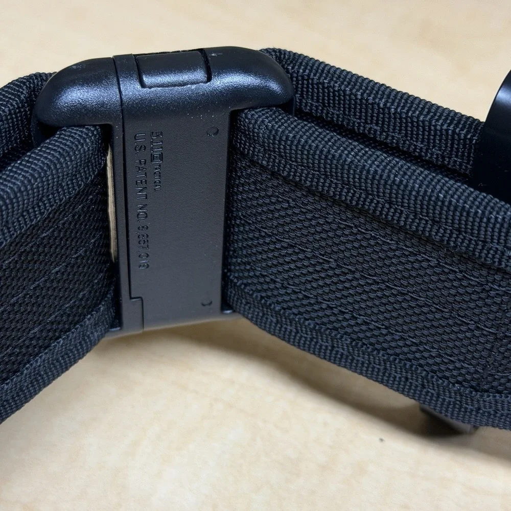 5.11 Tactical Men's Belt Size Large Nylon Strap Black Model 109614